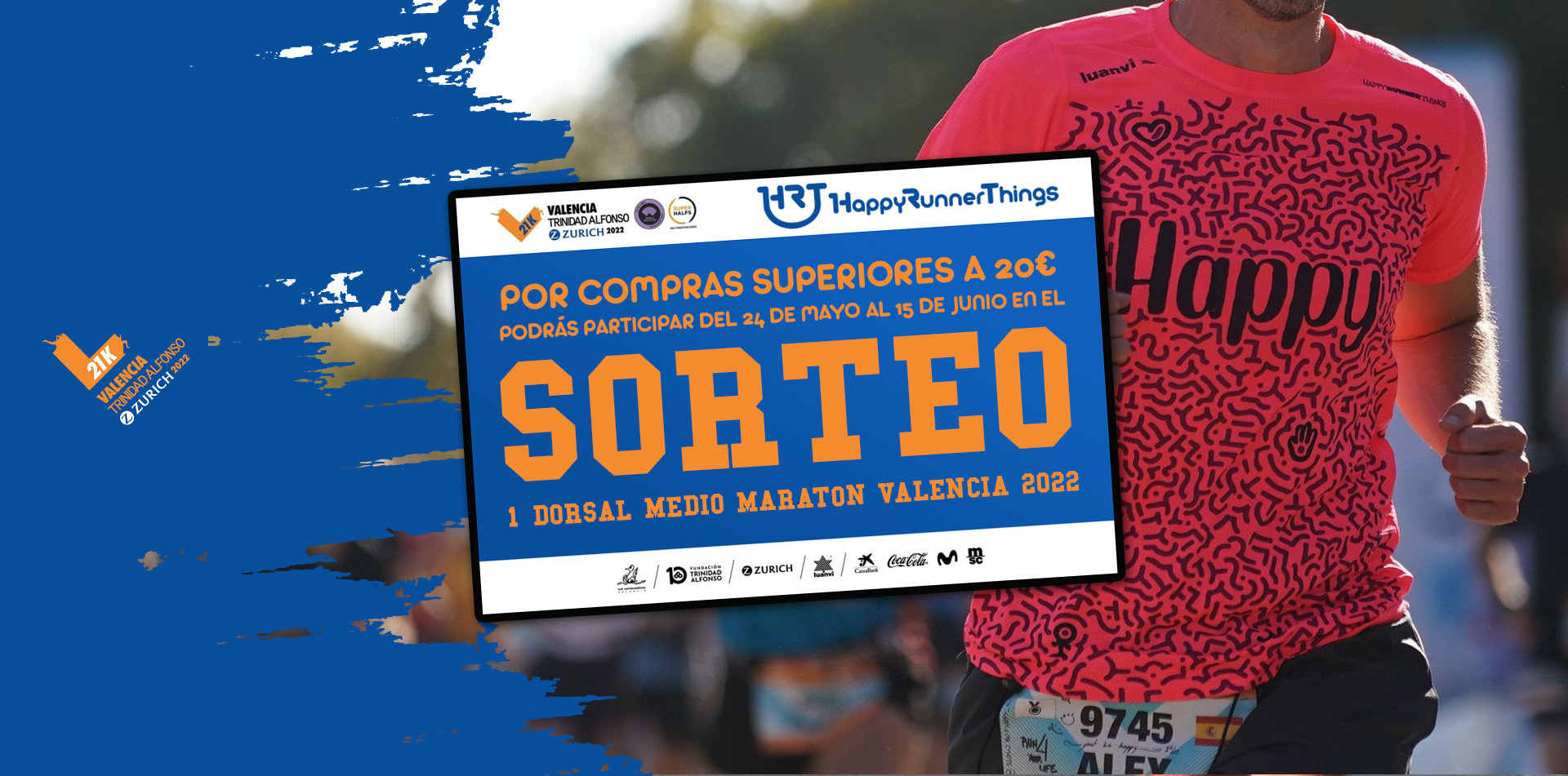 Colgar Esmerado creativo Sorteo Dorsal Medio Maratón Valencia 2022 - Happy Runners Blog